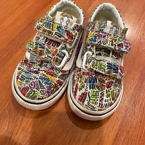 *Rare* Vans x Dalls Clayton Velcro Toddler Size 6.0